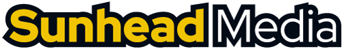 sunhead media outlined logo